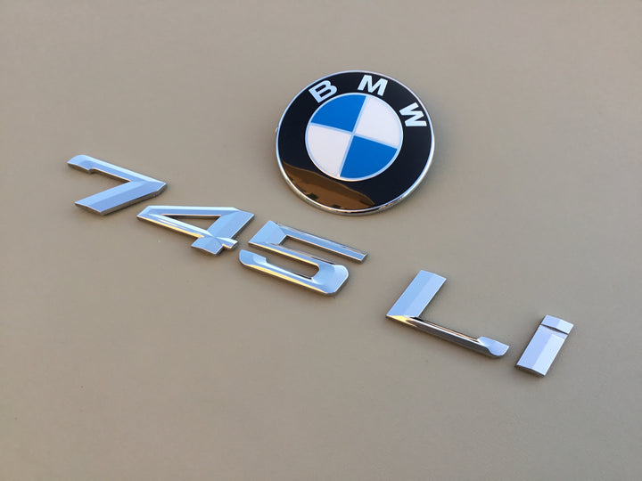 2002-2005 BMW 745Li Trunk Emblem Set