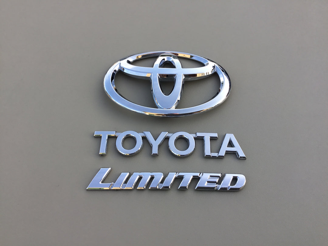2008-2013 Toyota Highlander Limited Tailgate Emblem Set