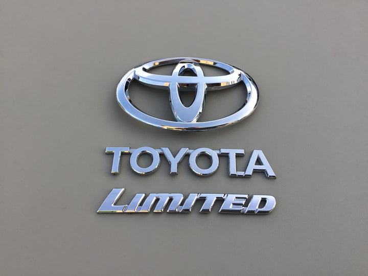2008-2013 Toyota Highlander Limited Tailgate Emblem Set