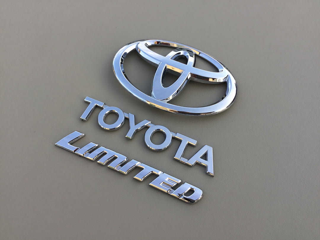 2008-2013 Toyota Highlander Limited Tailgate Emblem Set