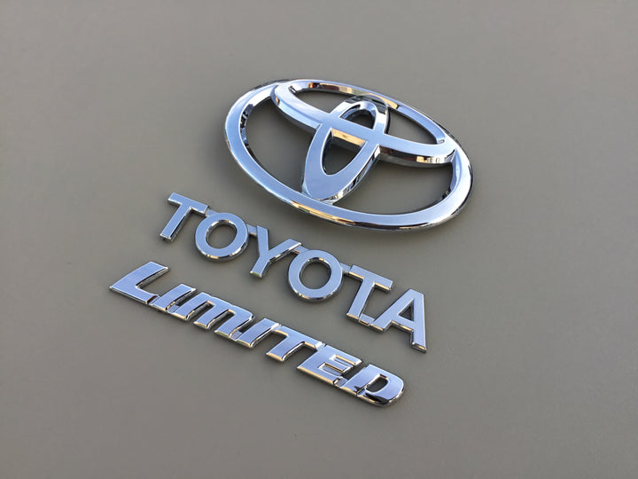 2008-2013 Toyota Highlander Limited Tailgate Emblem Set