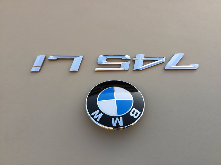 2002-2005 BMW 745Li Trunk Emblem Set