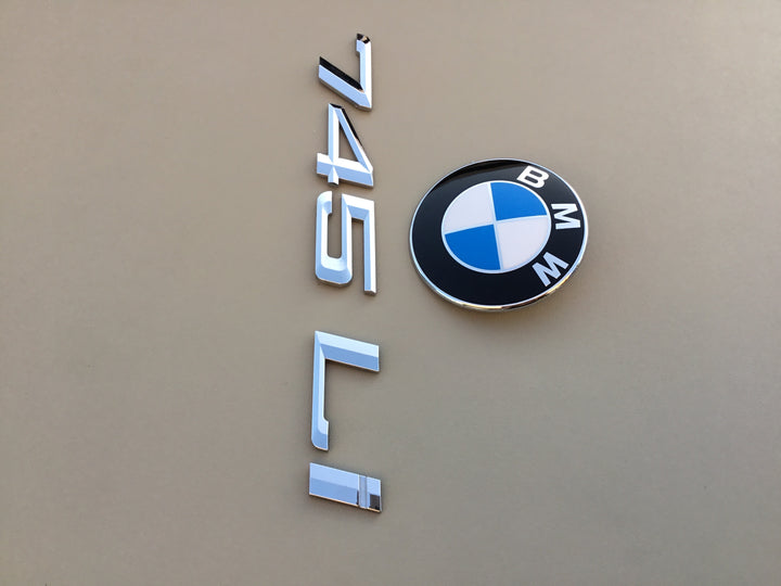 2002-2005 BMW 745Li Trunk Emblem Set