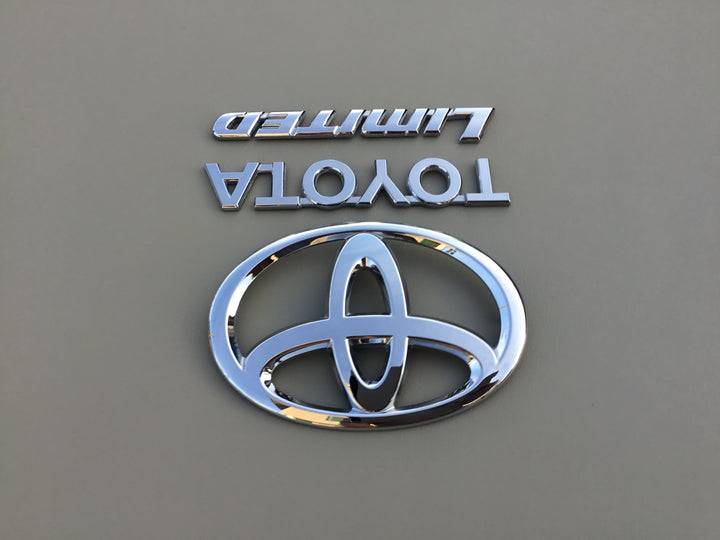 2008-2013 Toyota Highlander Limited Tailgate Emblem Set