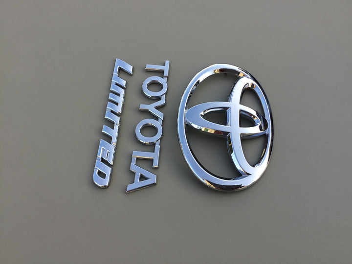 2008-2013 Toyota Highlander Limited Tailgate Emblem Set