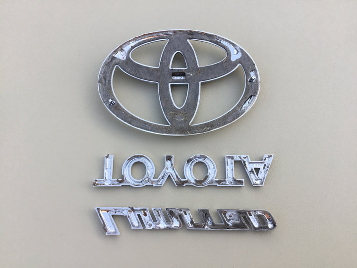 2008-2013 Toyota Highlander Limited Tailgate Emblem Set