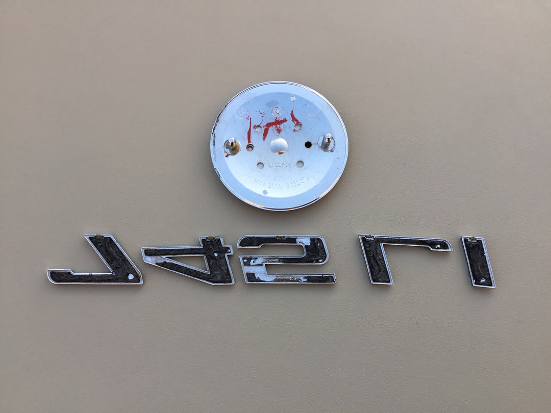 2002-2005 BMW 745Li Trunk Emblem Set