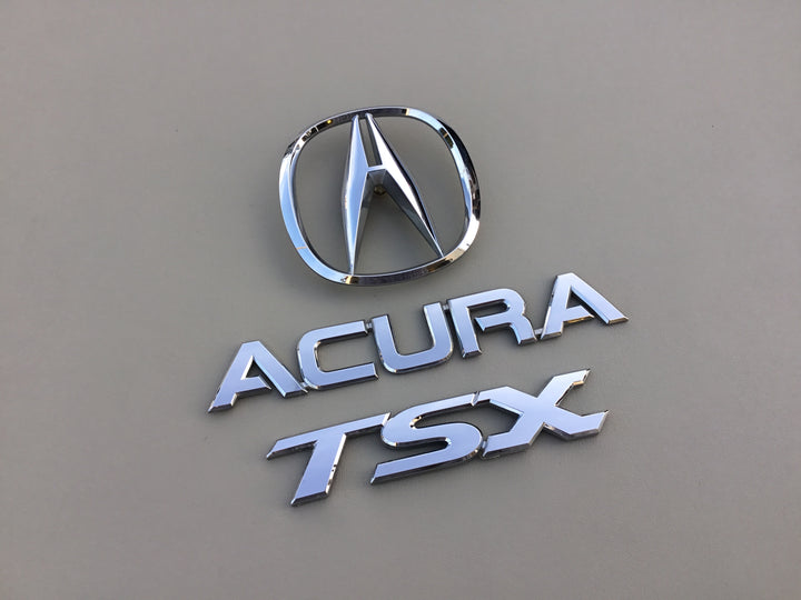 2004-2008 Acura TSX Trunk Emblem Set