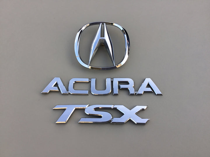 2004-2008 Acura TSX Trunk Emblem Set