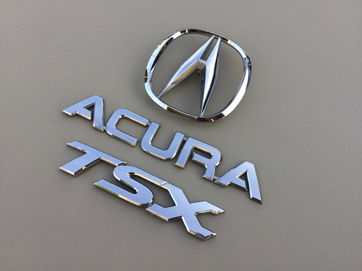 2004-2008 Acura TSX Trunk Emblem Set