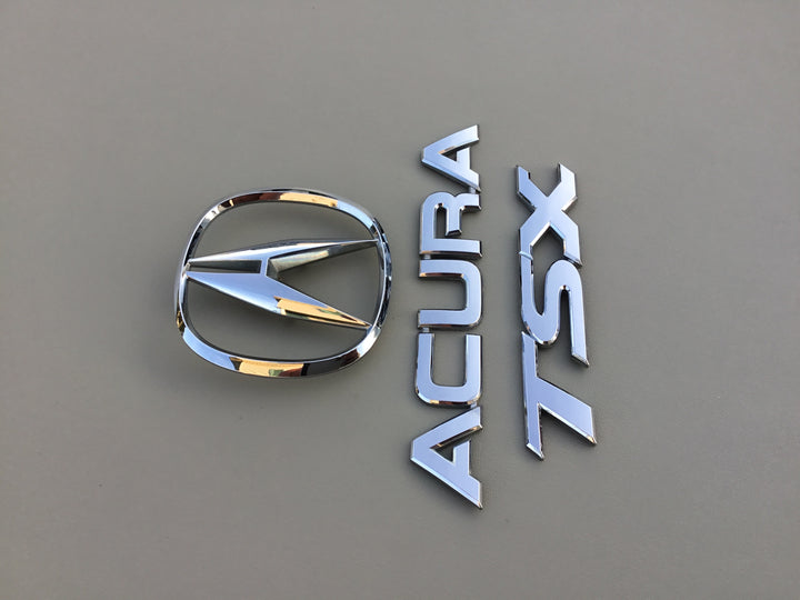 2004-2008 Acura TSX Trunk Emblem Set