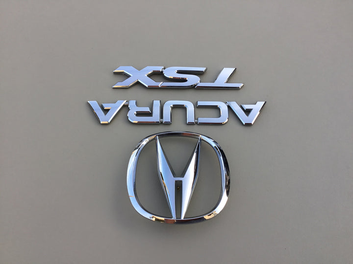2004-2008 Acura TSX Trunk Emblem Set