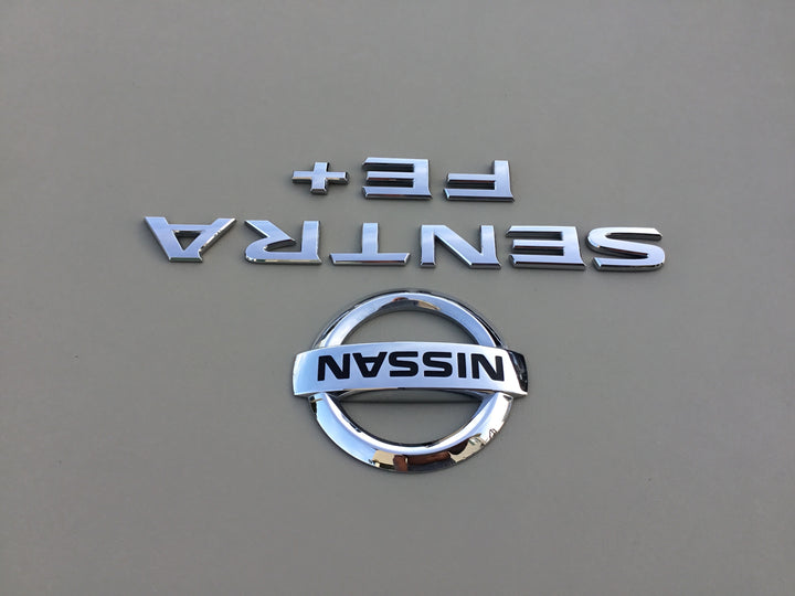 2013-2018 Nissan Sentra FE+ Trunk Emblem Set
