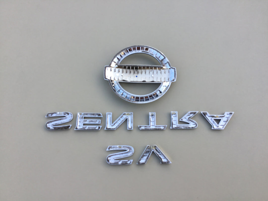 2013-2018 Nissan Sentra SV Trunk Emblem Set