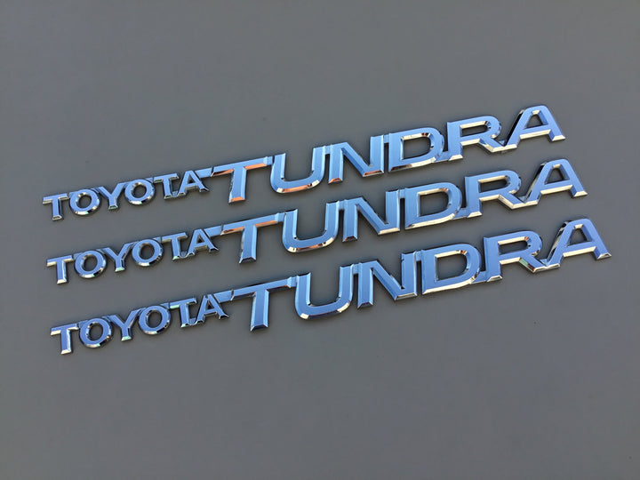 2000-2006 Toyota Tundra Door & Tailgate Emblem Set