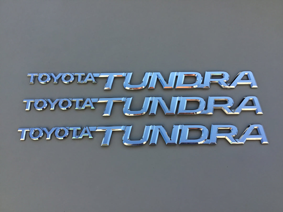 2000-2006 Toyota Tundra Door & Tailgate Emblem Set