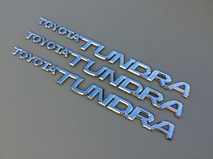 2000-2006 Toyota Tundra Door & Tailgate Emblem Set