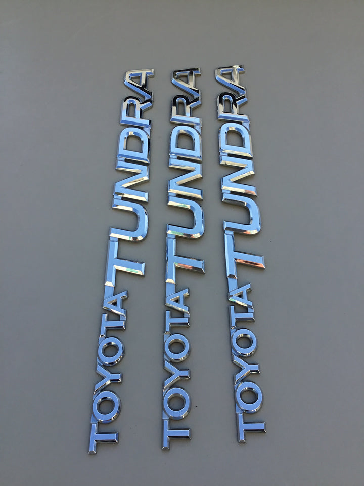 2000-2006 Toyota Tundra Door & Tailgate Emblem Set