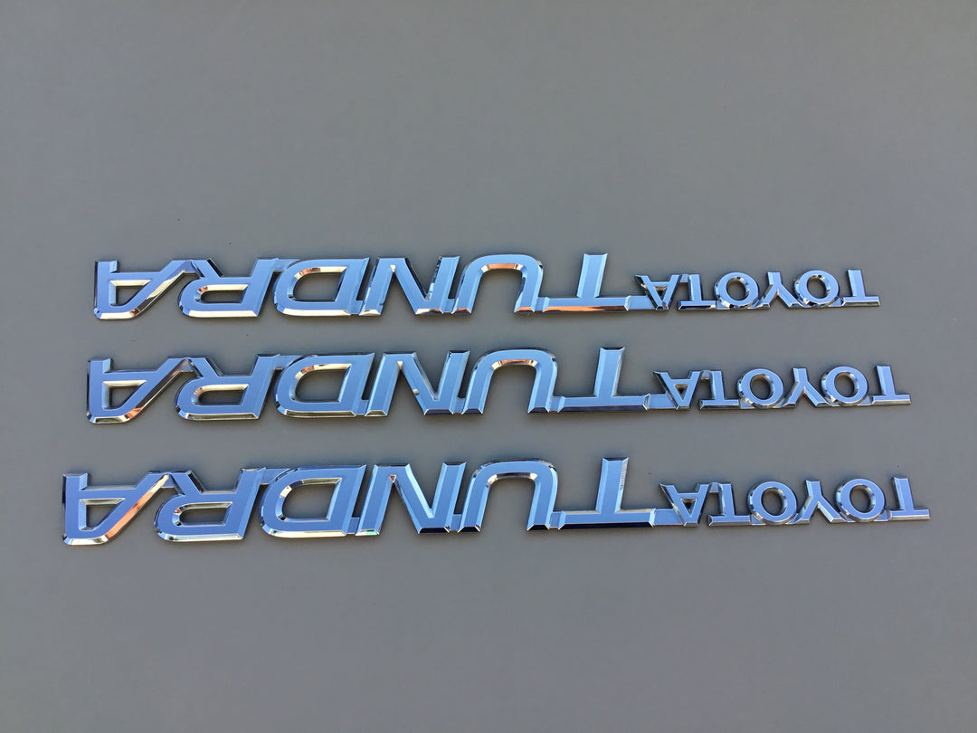 2000-2006 Toyota Tundra Door & Tailgate Emblem Set