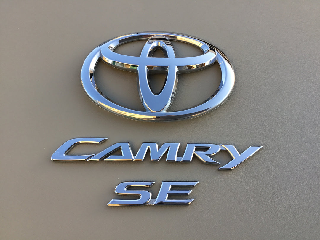 2007-2011 Toyota Camry SE Trunk Emblem Set