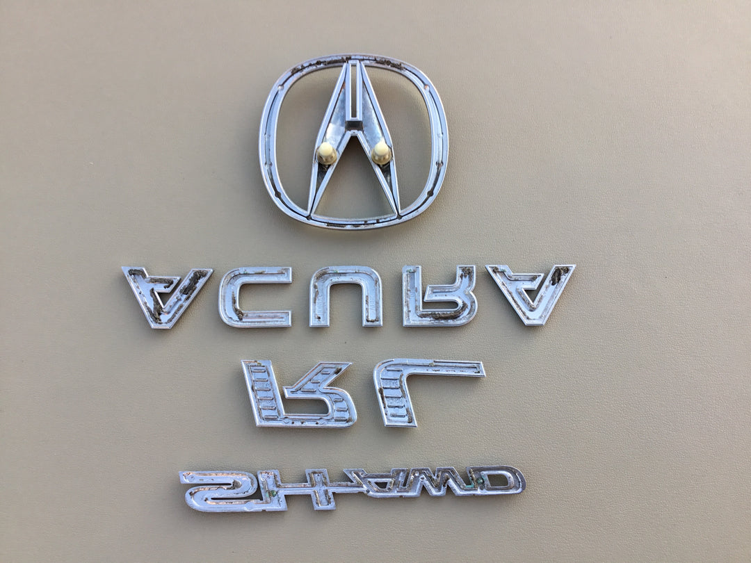 2005-2008 Acura RL SH-AWD Trunk Emblem Set