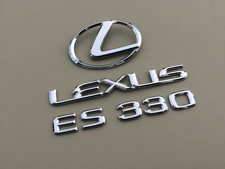 2004-2006 Lexus ES330 Trunk Emblem Set