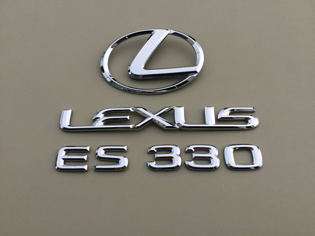 2004-2006 Lexus ES330 Trunk Emblem Set