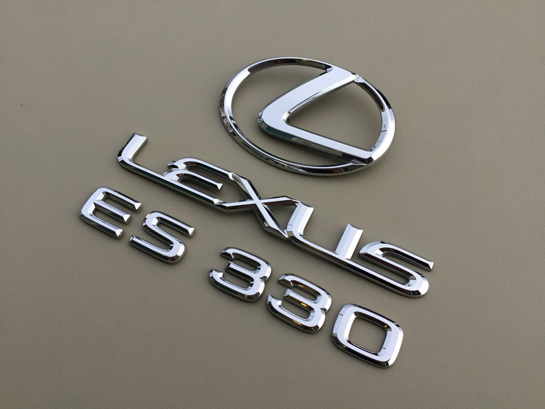 2004-2006 Lexus ES330 Trunk Emblem Set