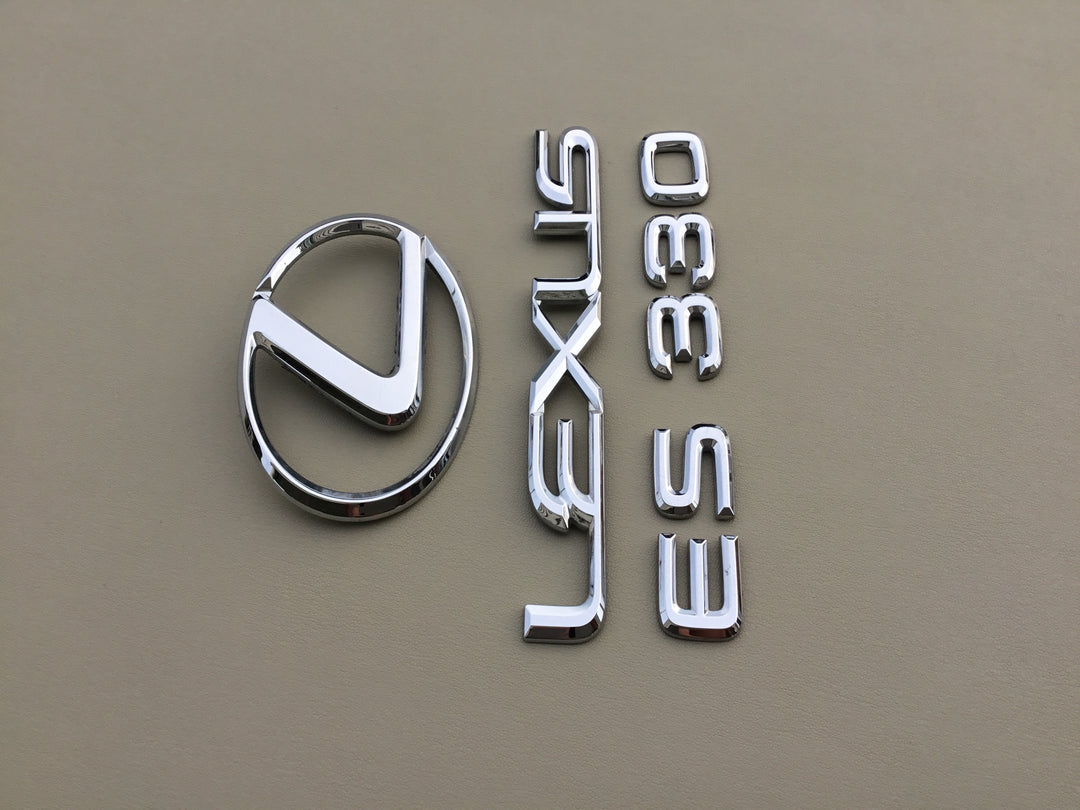 2004-2006 Lexus ES330 Trunk Emblem Set
