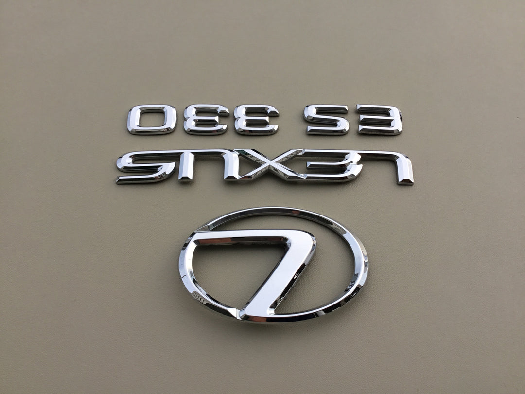 2004-2006 Lexus ES330 Trunk Emblem Set