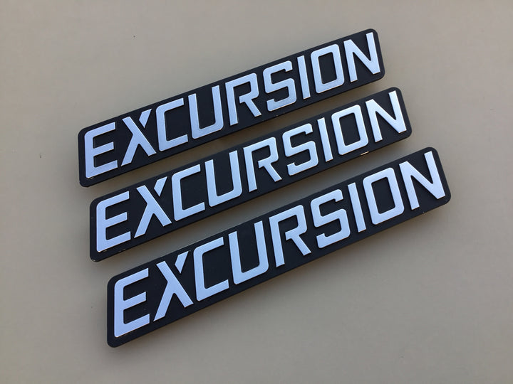 2000-2005 Ford Excursion Fender & Tailgate Emblem Set