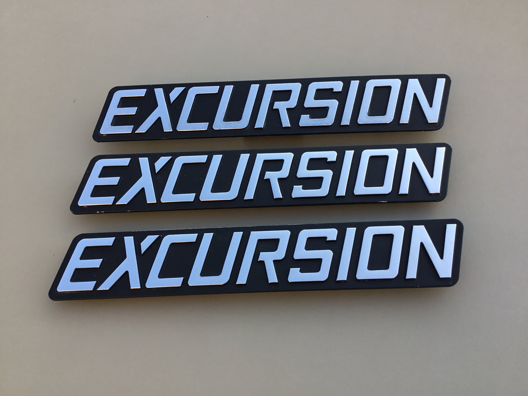 2000-2005 Ford Excursion Fender & Tailgate Emblem Set