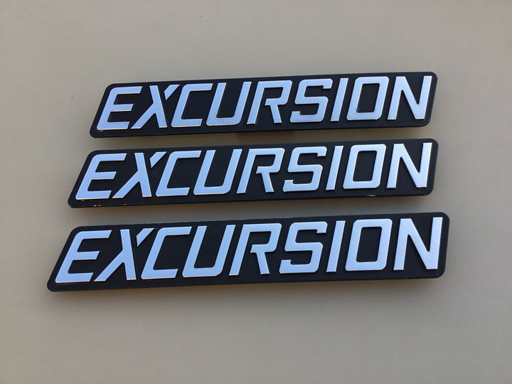 2000-2005 Ford Excursion Fender & Tailgate Emblem Set