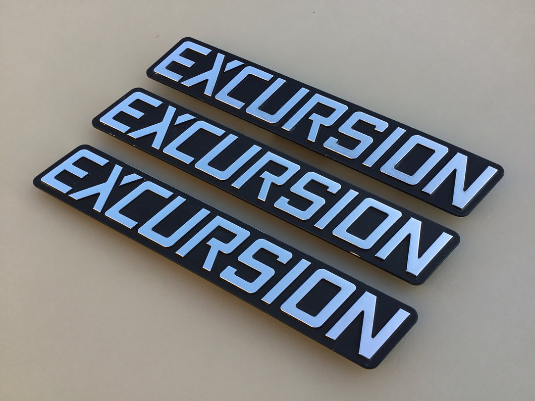 2000-2005 Ford Excursion Fender & Tailgate Emblem Set