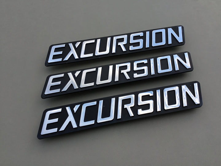 2000-2005 Ford Excursion Tailgate & Fender Emblem Set
