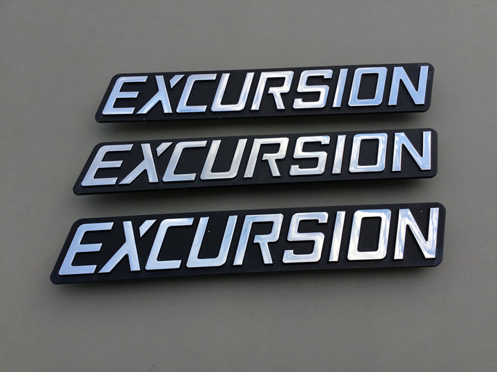 2000-2005 Ford Excursion Tailgate & Fender Emblem Set