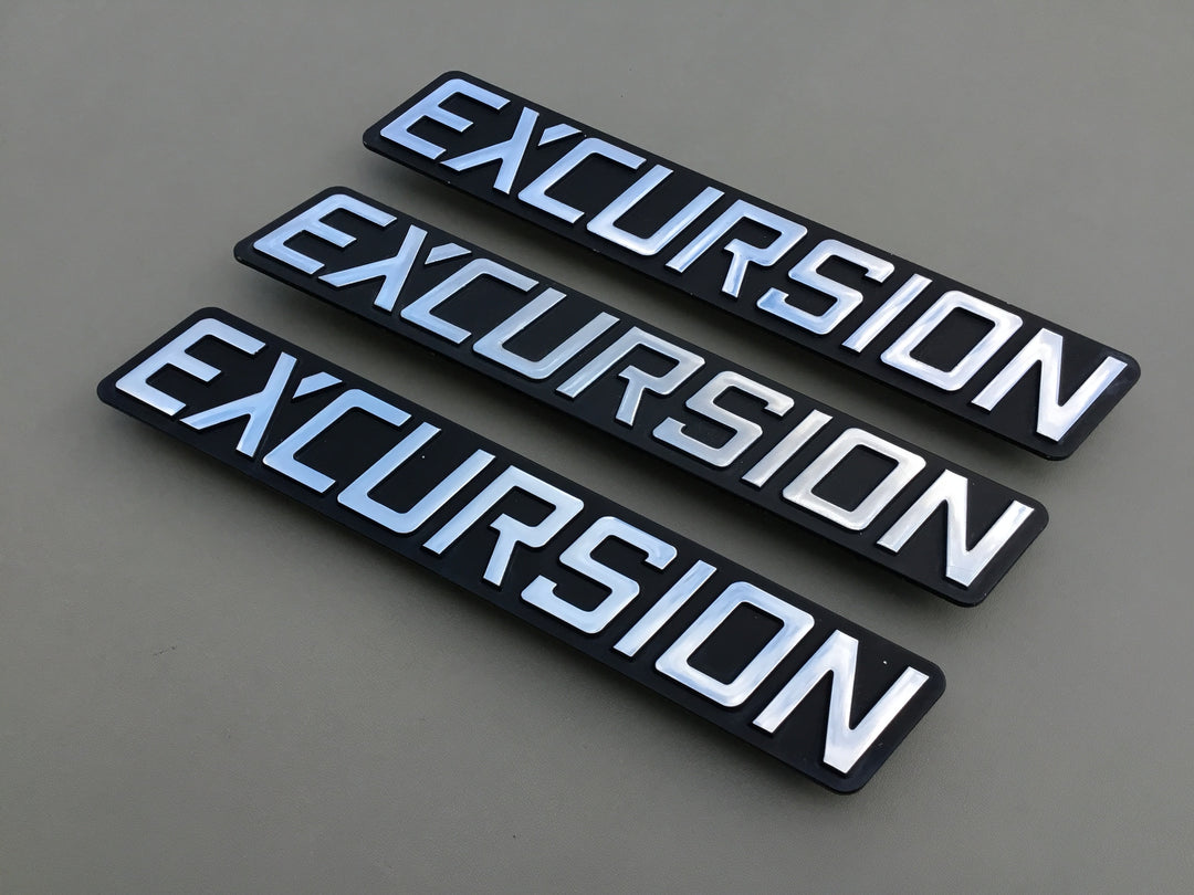 2000-2005 Ford Excursion Tailgate & Fender Emblem Set