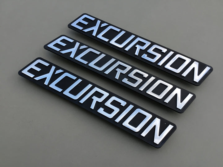 2000-2005 Ford Excursion Tailgate & Fender Emblem Set