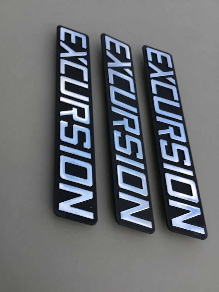2000-2005 Ford Excursion Tailgate & Fender Emblem Set