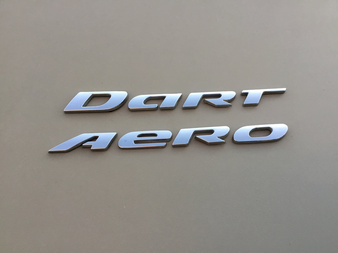 2013-2016 Dodge Dart Aero Trunk Emblem Set