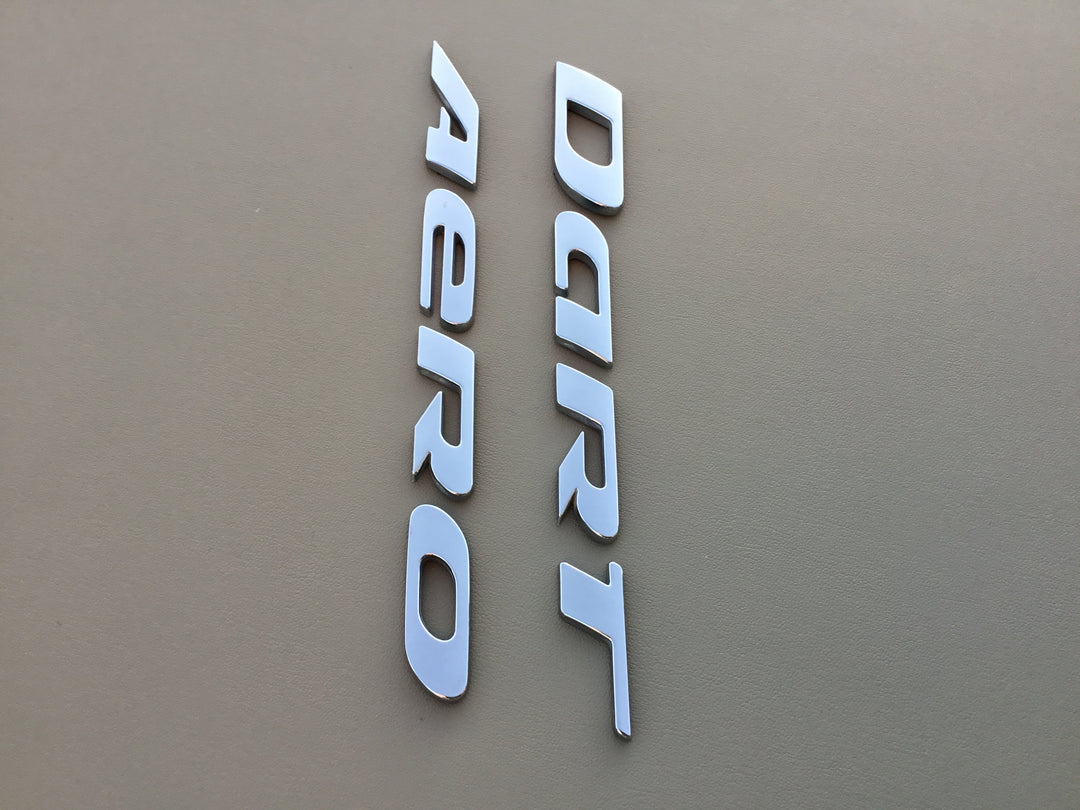 2013-2016 Dodge Dart Aero Trunk Emblem Set