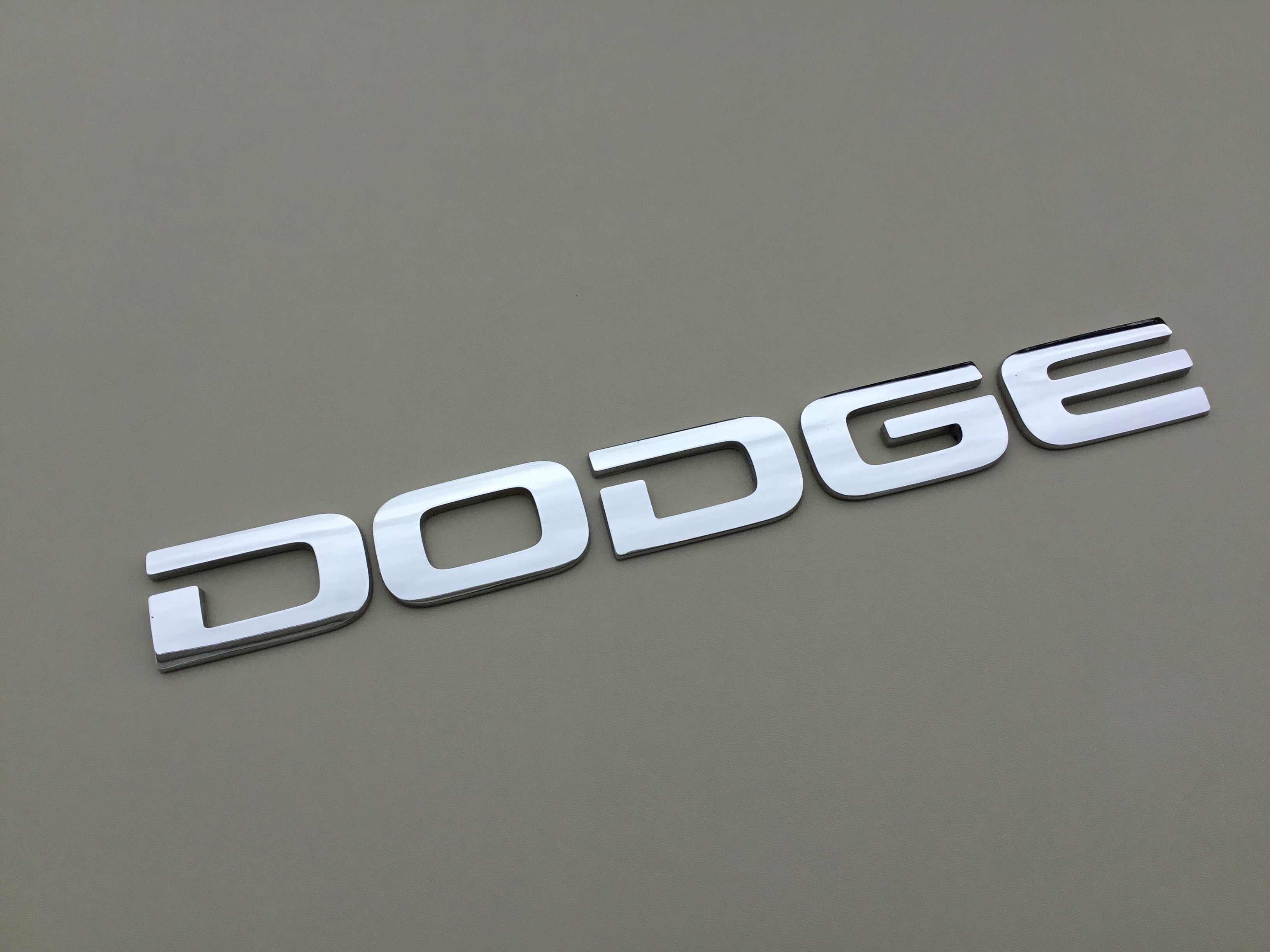 2002-2008 Dodge Ram 1500 2500 Tailgate Letter Emblem Set - Emblem Dude