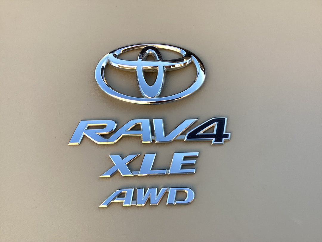 2013-2018 Toyota RAV4 XLE AWD Tailgate Emblem Set