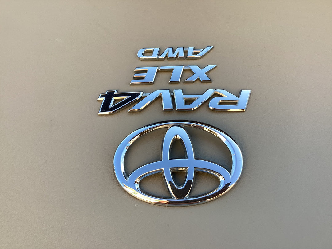 2013-2018 Toyota RAV4 XLE AWD Tailgate Emblem Set