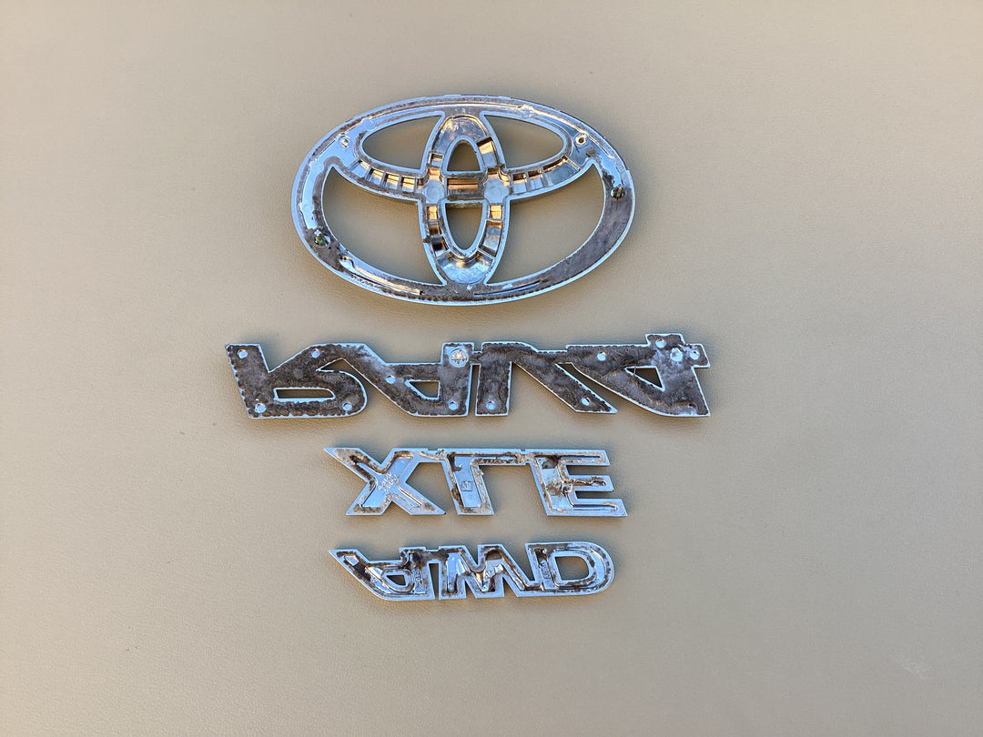 2013-2018 Toyota RAV4 XLE AWD Tailgate Emblem Set