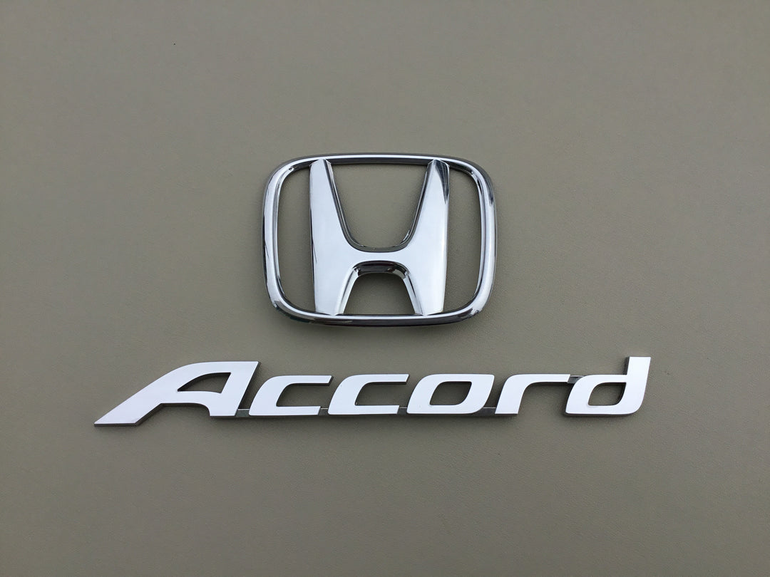 2008-2012 Honda Accord Sedan Trunk Emblem Set