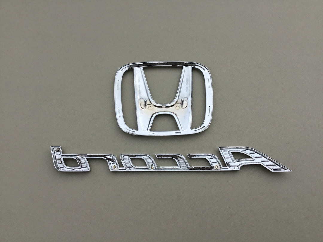 2008-2012 Honda Accord Sedan Trunk Emblem Set