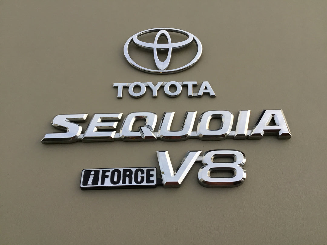 2001-2007 Toyota Sequioa iForce LiftGate Emblem Set