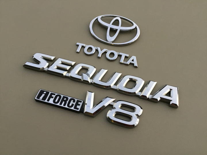 2001-2007 Toyota Sequioa iForce LiftGate Emblem Set
