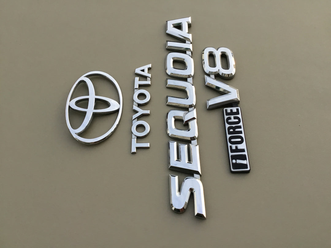 2001-2007 Toyota Sequioa iForce LiftGate Emblem Set